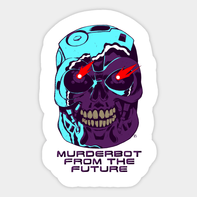 Murderbot Sticker by RobS